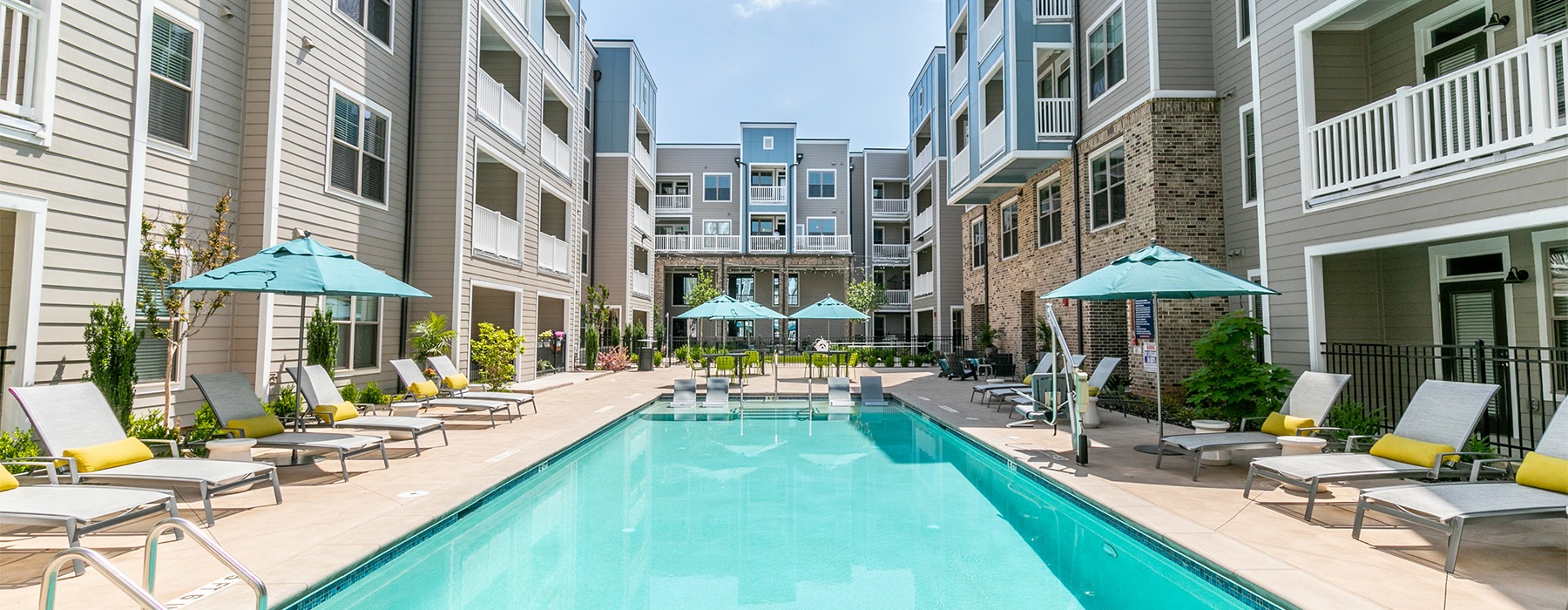 Exterior view of pool