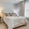 bedroom with modern spaces